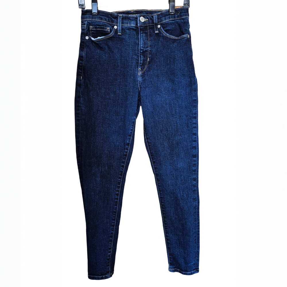 Banana Republic High-Rise Skinny Jeans Dark Wash Size 26